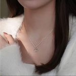 Silver Star Pendant Necklace Photo 5