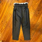 Isa Arfen Paper Bag Trouser with Boderie Trim Photo 6