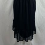 Kaari Blue  Sheer Black Ruffled Dress NWT Size XL Photo 6