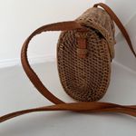Crossbody Basket Purse Tan Photo 1