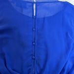 Simply Vera, Vera Wang Simply Vera Vera Wang Semi Sheer High-Low Blouse Photo 6