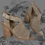 Marc Fisher LTD Taupe Vega Sandal - Size 6.5 - Women Photo 0