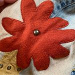 Vintage 90s/Y2K RARE Road Cat Suede And Felt Patchwork Maxi Denim Skirt Size M Size M Photo 14