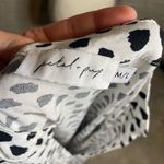 Petal & Pup Motel Dress White Long Sleeve Dalmatian Print Dress Size M/L Black Size M Photo 3