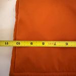 adolfo dominguez orange pouch makeup bag clutch stylish functional trendy Photo 7