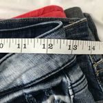 KanCan Rustic Wash High Rise Distressed Skinny Denim Jeans Women's Size 5/26 Blue Photo 5