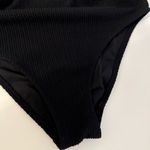 PINK - Victoria's Secret Victoria’s Secret Black Crinkle Cutout One Piece Cheeky Swimsuit Size Medium Photo 7