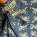 Aerie Blue Butterfly Patterned Jumpsuit Photo 7