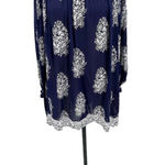 Faithfull the Brand  Mali Dress‎ in Devani Print Navy Blue Size US 6 Photo 4
