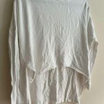 Urban Outfitters Out From Under High Low White Long Sleeve Oversized Top Size XS Photo 1