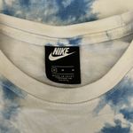 Nike Blue Tie Dye World Peace Graphic T-Shirt Size Medium Photo 4