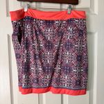 Soho Apparel RG Apparel Skort Coral Print Stretch Athletic Golf Casual XL Photo 8