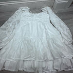 Altar'd State White Long Sleeve Dress  Photo 0