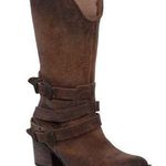 FREEBIRD by Steven Pikes Wrap Strap Boots, Sz 6 Photo 0