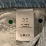 SNACKS from Mother The Fun Dip Puddle Sliced Size 25 Mid Rise Loose Light Wash Blue Photo 5