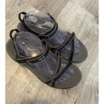 Teva  Womens Verra Size 9 Active Sport Sandals Hiking Black Gray Trail Water Photo 5