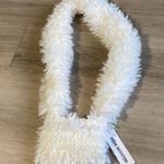 Urban Outfitters  UO White Furry Purse Shoulder Bag Tote Photo 0