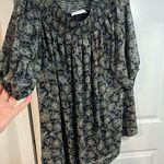 Susana Monaco  Off The Shoulder Dark Colored Floral All Over Print Design Dress Photo 1