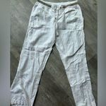 Converse  Women’s Medium Linen white utility pants Photo 0