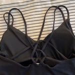 Lululemon Black Strappy Tank Photo 2