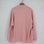 American Giant Women's French Terry Cardigan Size M Made In USA Pink Size M Photo 6