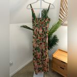 Hutch  Mikayla Sleeveless‎ V-Neck Side-Slit Maxi Dress Light Green 2 NWT Photo 5
