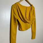 Uk2la CLEARANCE! Gold Boutique Hooded Crop Top Size L NWT Photo 3