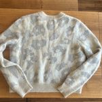 Rag and Bone Leopard-Print Mohair-Blend Crewneck Sweater Photo 5