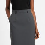 Theory ‎ Black Gray Colorblock Sleeveless Tank Dress Sz 8 Office WorkWear Photo 0