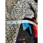 Coldwater Creek  V-Neck Black/White‎ Tweed Button Blazer Jacket Size 10 Photo 6