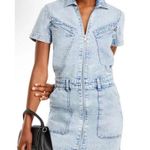 Pistola  Brix Aviator Cotton Mini Dress Sz Medium NWT $208 MSRP Photo 12