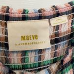 Anthropologie Maeve by Anthro Cerie Smocked Plaid Checker Maxi Dress with Balloon Sleeves Photo 2
