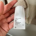 Tommy Bahama  womens Beige raglan Cashmere knit pull over Sweater size small Photo 9