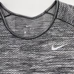 Nike Tee Women’s Workout Shirt Running Athletic Heathered Gray Size XL Running Photo 6
