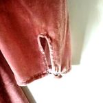 Reformation  Silk Velvet Chrissy Mini Dress in Pink Size M Photo 7