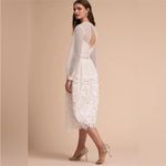 BHLDN NEW  Edina Guipire Lace Tea Length Midi Dress Wedding Bridal Anthropologie Photo 2