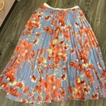 Halogen  Cherry Blossom Floral Pleated size small Photo 0