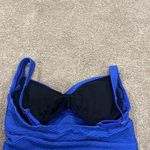 Lands' End LANDS’END blue swim tankini top size 4. Photo 2
