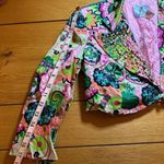 Marciano  cropped studded floral blazer 2 Photo 4