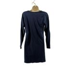 Victoria's Secret Vintage Country Sleep Shirt Navy Embroidered Womens Small Photo 3