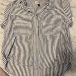 Universal Threads Universal Thread Striped Button-Up Tol Photo 0