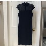 Lulus Detail Therapy Black Bodycon Midi Dress size small Photo 6