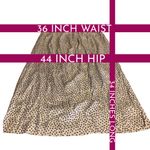 Vince  "STAR DOT DRAPE" ECRU & BLACK SILK BLEND DRAPED MIDI SKIRT (14) Photo 11