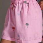 Farm Rio Tropical Embroidered Shorts, Size XS Photo 2