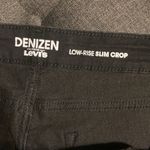 Denizen from Levi's Denizen From Levi’s Low-Rise Slim Crop Black Color Jeans Pants W32 Photo 7