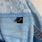 Gymshark  Malibu Blue Fleur Texture Leggings Sz.M Photo 5