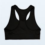 The North Face NWT Sports Bra Black with White Logo Racerback Active, Size Small Photo 1