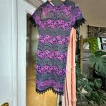 Romeo + Juliet Couture  lace midi dress. Dark romance  Photo 5