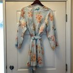 PLUM PRETTY SUGAR LIGHT BLUE FLORAL ROBE Photo 3