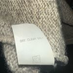 Woolrich Vtg  button down collared long tan wool cardigan Large Photo 4